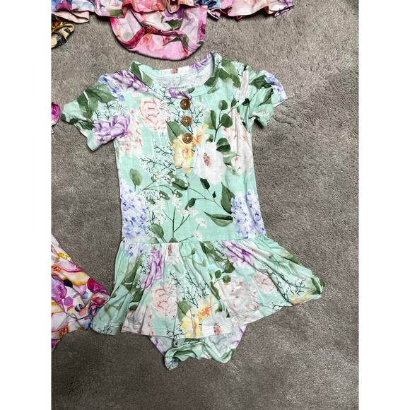 Posh Peanut 18-24 Month Bundle (6) Twirl Dresses One Piece Bodysuit - Picture 2 of 9